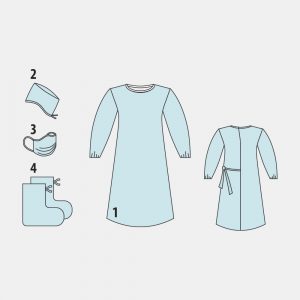 Комплект одежды для хирургов